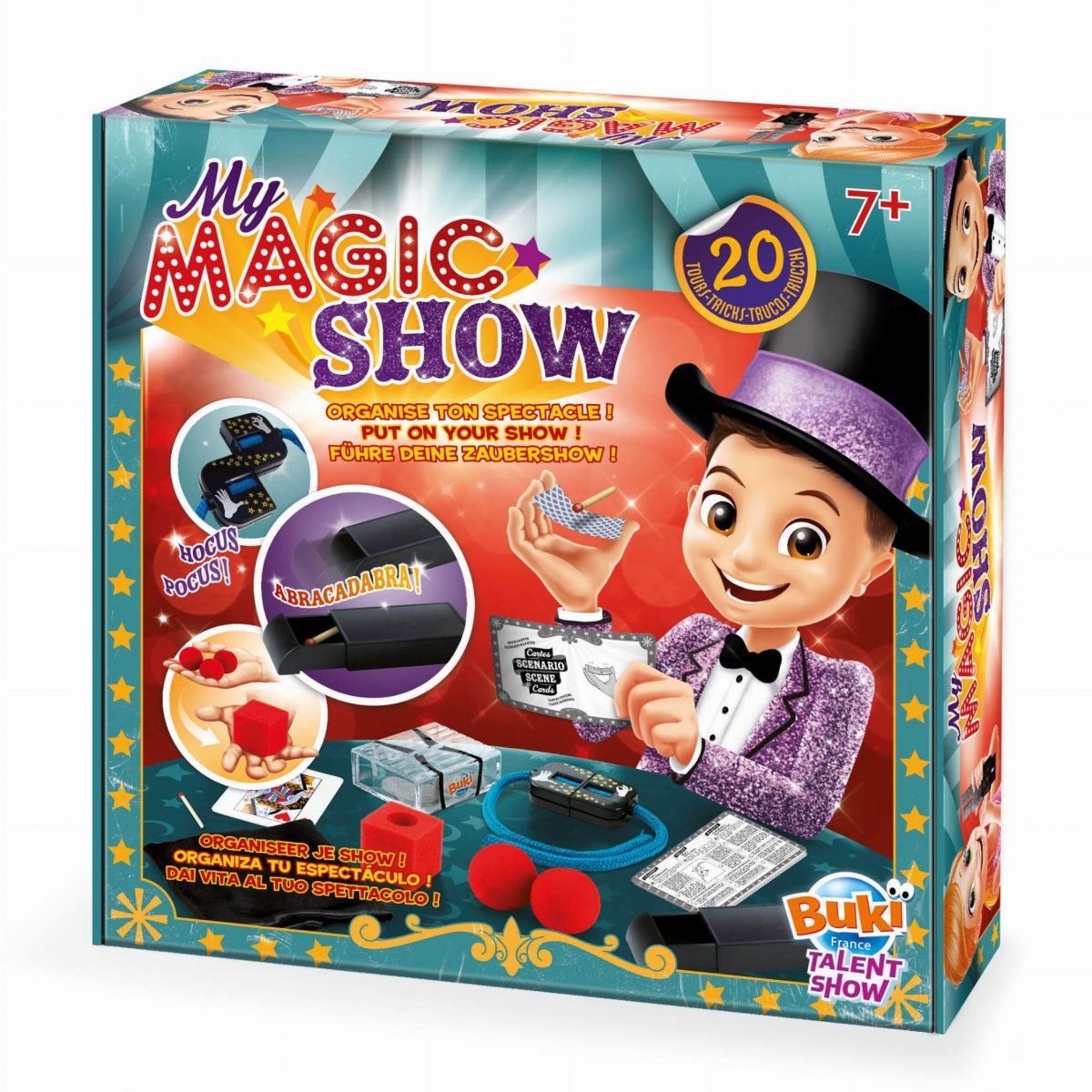 Zestaw magiczny MAGIC SHOW od Buki
