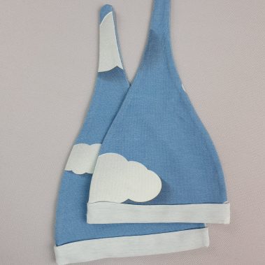 Czapeczki dla noworodka Chmury  – 2pack- Sample Sale