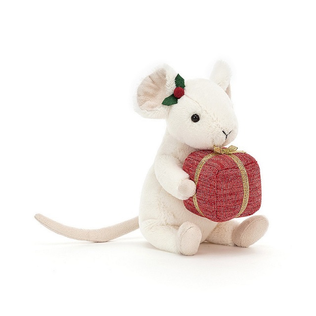 Przytulanka Myszka Merry z prezentem od Jellycat