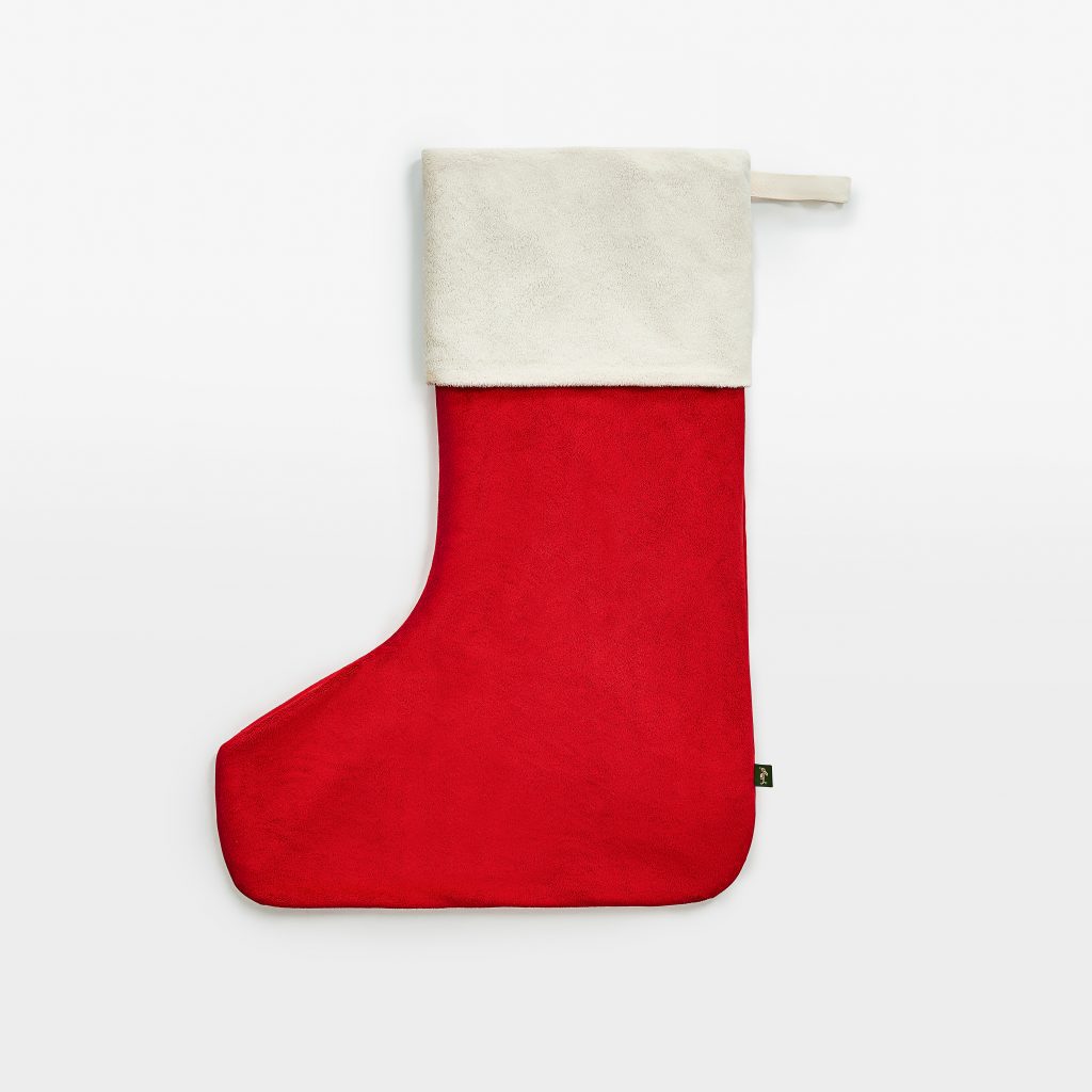 Skarpeta świąteczna XL czerwona standard